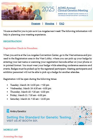 Email with sponsored banner